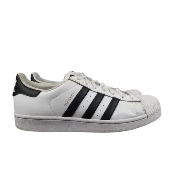 Adidas Shoes Mens 8 Sneakers Superstar Lifestyle Casual Athletic White Black Low main image 11
